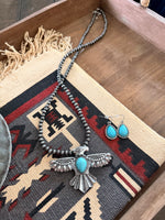 Turquoise Thunderbird Necklace