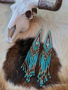 Native Style Beaded Earrings