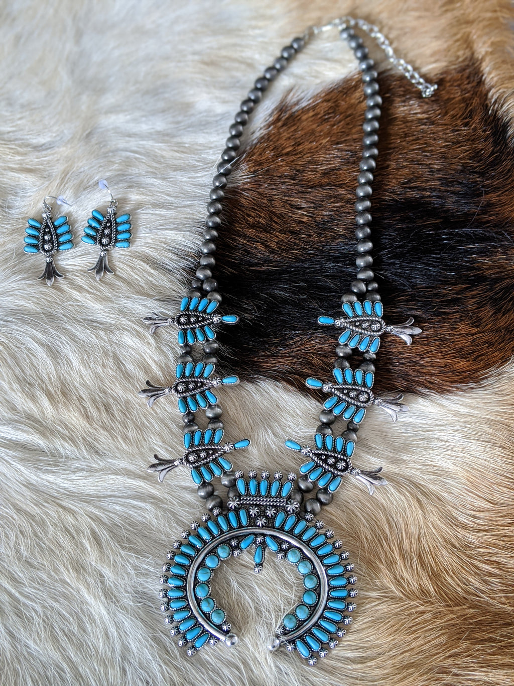 turquoise squash native american style jewelry southwestern jewelry boho