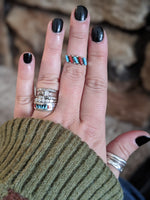 Coral & Turquoise Ring