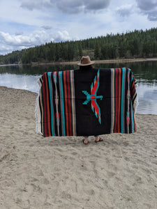 beach blanket boho native tribal blanket