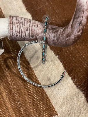 Western Hoop Earrings