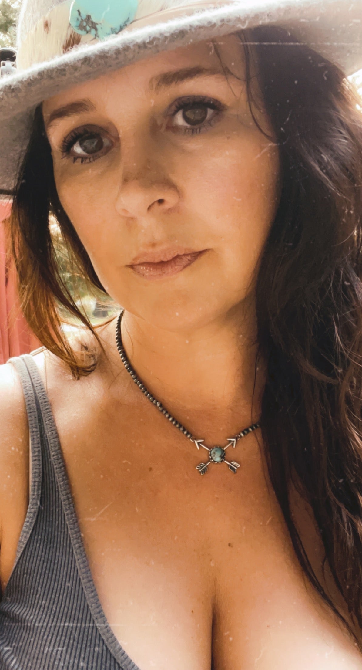 Criss Cross Arrow Choker