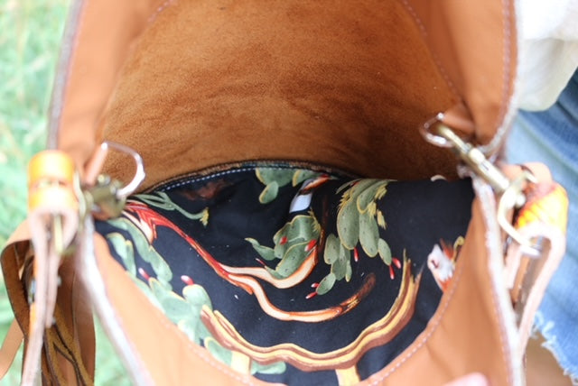 Pendleton Cowhide Clutch Bag