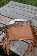 Pendleton Cowhide Clutch Bag