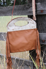 Pendleton Cowhide Clutch Bag