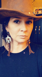Thunderbird Fringed Earrings